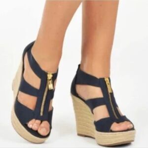 BRAND NEW FOREVER WOMEN"S DAMITA OPEN TOE CASUAL ESPADRILLE SANDAL